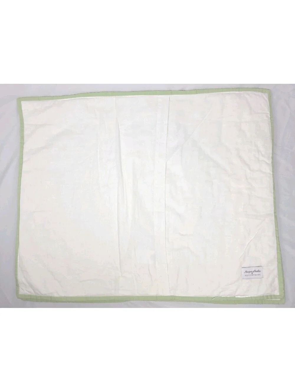 POTTERY BARN Monique Lhuillier MEADOW Embroidered Quilt 20